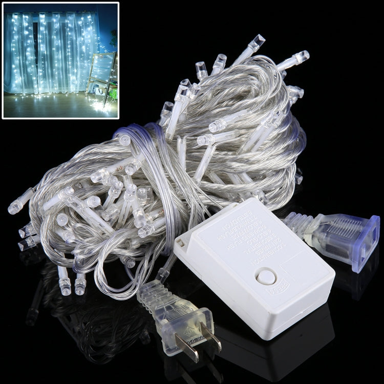 100 LEDs with End Joint & 8 Display Modes Controller for Christmas Party, AC 110V, US Plug