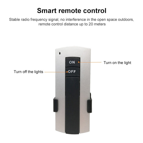 E27 Wireless Remote Control Light Lamp Socket Bulb Base Adapter