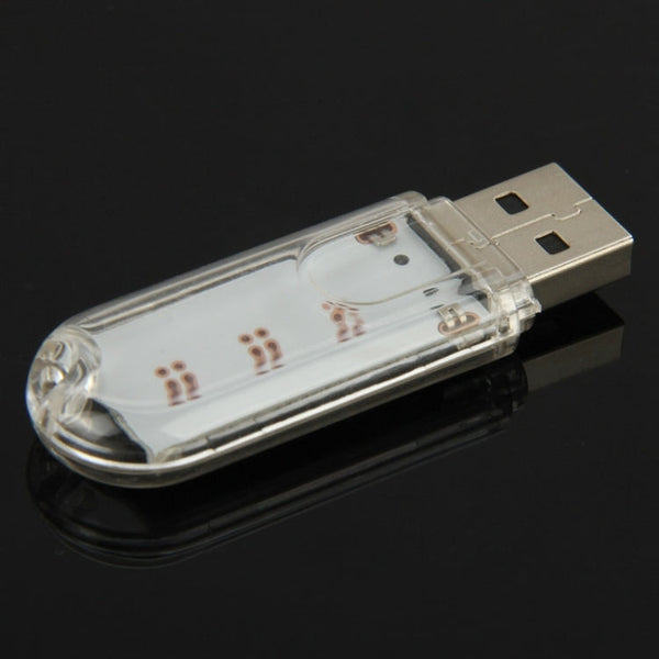 3 LED SMD 5630 1.5W USB Flash Disk Style USB Light Lamp