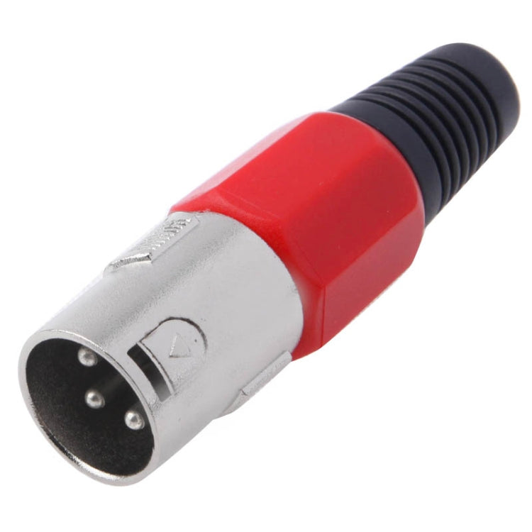3 Pin XLR Male Plug Microphone Connector Adapter, Male Plug