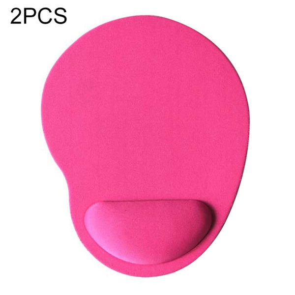 2 PCS Cloth Gel Wrist Rest Mouse Pad