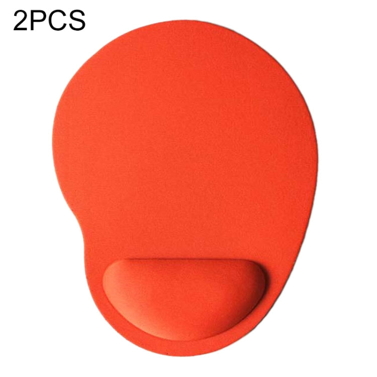 2 PCS Cloth Gel Wrist Rest Mouse Pad