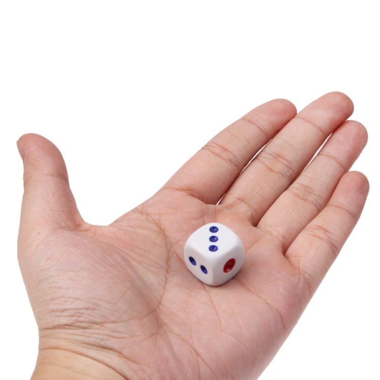 10 PCS Gaming Dice Set for Leisure Time Playing, Size: 15mm x 15mm x 15mm, Size: 15mm x 15mm x 15mm 10PCS