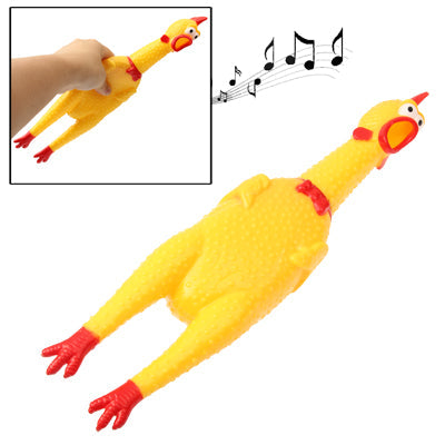 32cm Interesting Toy Stress-Relieved Screaming Hen Shrilling Chicken Relief Squeezed Gift, 32cm