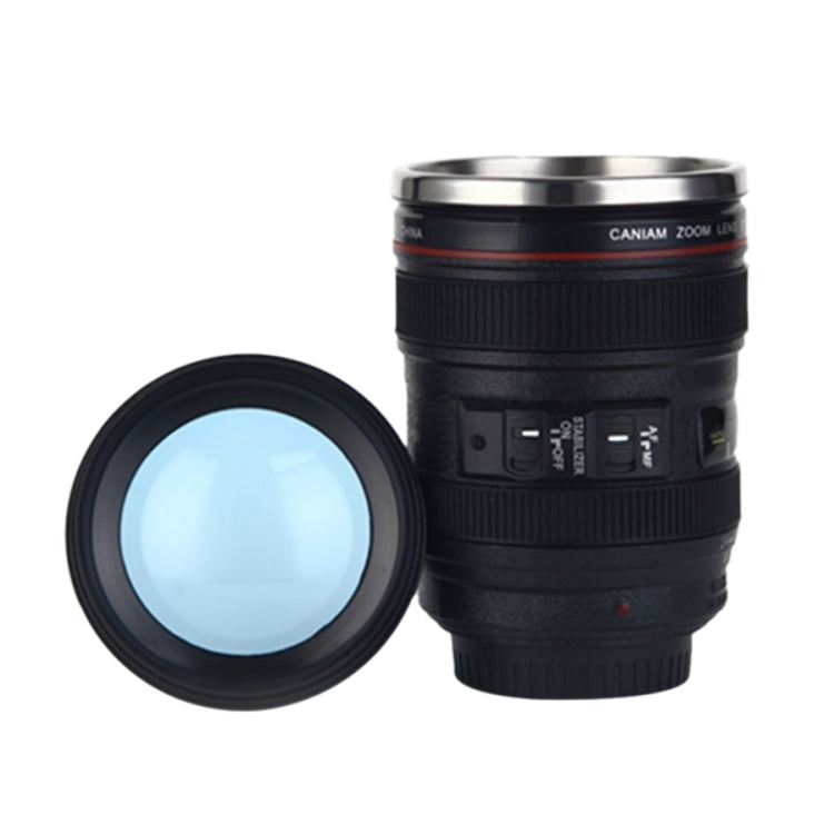 400ML Camera Lens Cup Mug Caniam EF 24-105mm F4 Filter Cup for Coffee Milk Water as Gift, 400ML, Camera Lens Cup