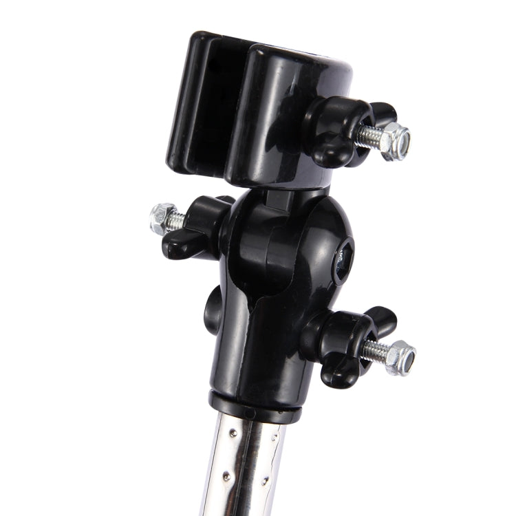Universal Foldable Adjustable Stainless Steel Cycling Umbrella Bracket Holder Angle Adjustable Mount Stand for Bike Motorcycle