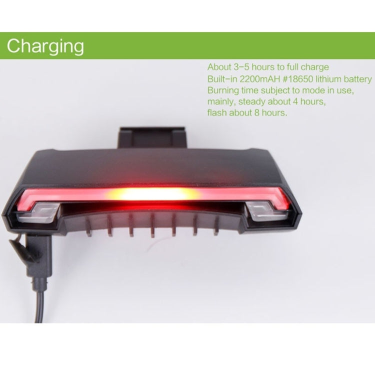 Meilan X5 Wireless Remote Control Laser Tail Lamp for Bicycle, Waterproof Level: IPX4, Wireless Remote Control Laser Tail Lamp