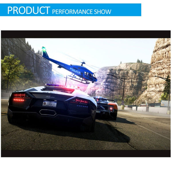 FJ-2508A 8 Port VGA Video Splitter High Resolution 1920 x 1440 Support 250MHz Video Bandwidth, 8 Ports Splitter Black