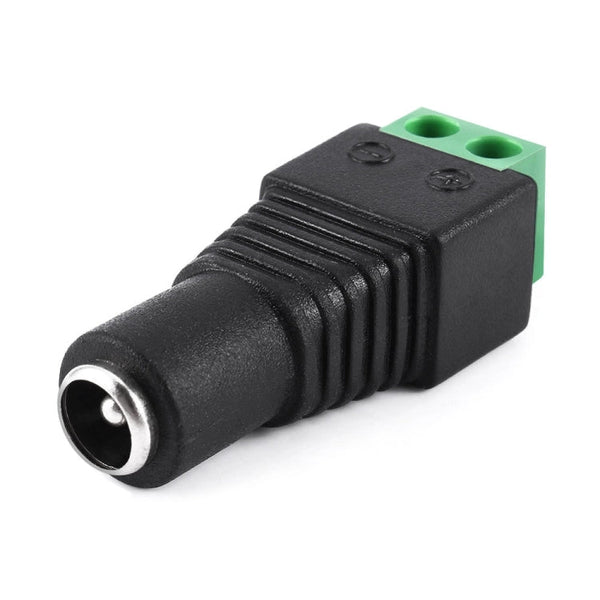 10 PCS CCTV DC Power Female Jack Connector