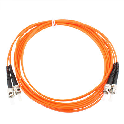 ST-ST Dual-Core Multi Mode Fiber Optic Jumper