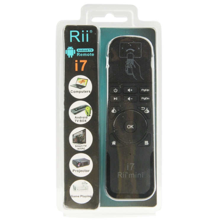 Rii i7 Mini Wireless Air Mouse Keyboard Remote for HTPC / Android TV Box / Xbox360
