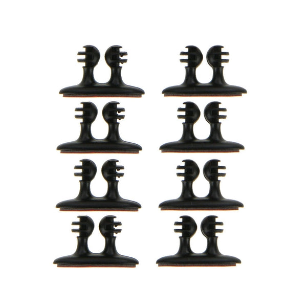 8 PCS DM-003 Car Cable Convenient Bundle Clip with Adhesive