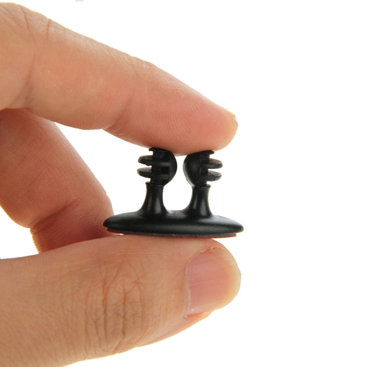 8 PCS DM-003 Car Cable Convenient Bundle Clip with Adhesive