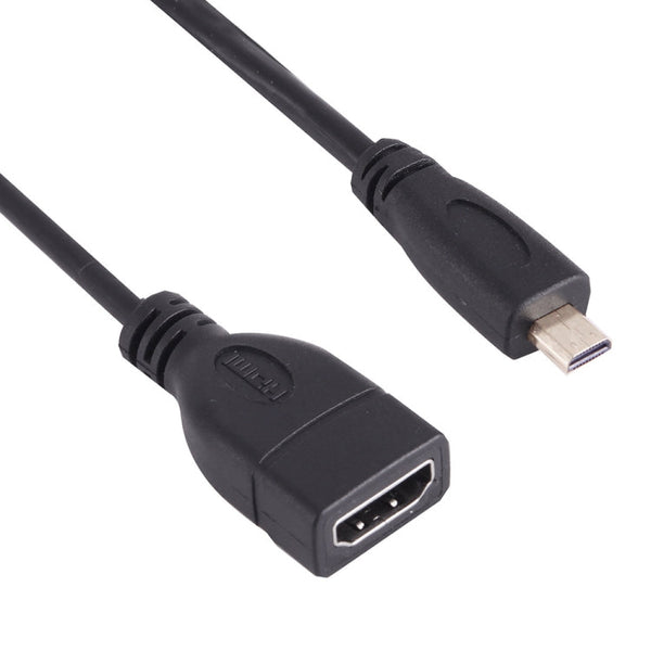 17cm Micro HDMI Male to HDMI Female Adapter Cable, Length: 17cm