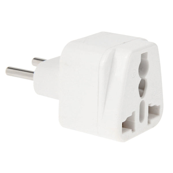 20PCS EU Plug Adapter Power Socket Travel Converter, EU Plug(20 PCS)