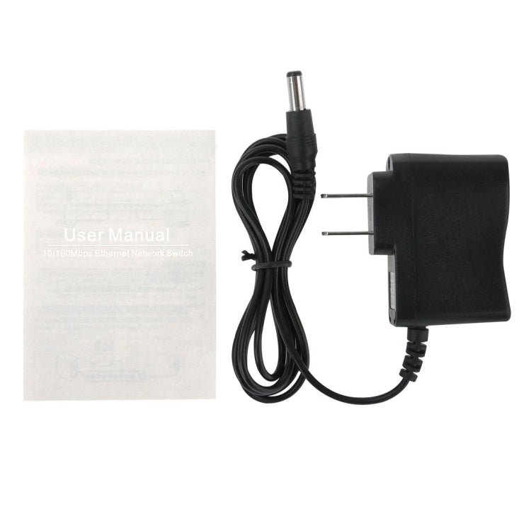 5-Port 10/100/1000 Mbps Ethernet Desktop Switch, 5 Ports 10/100/1000Mbps