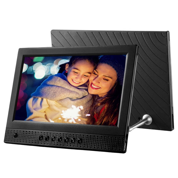 10.1 inch LED Display Multi-media Music & Movie Player Digital Photo Frame with Remote Control, Allwinner E200s Program, Support USB-Disk / SD Card, Body Sensor, Built in Stereo Speaker, 10.1 inch, 10.4 inch