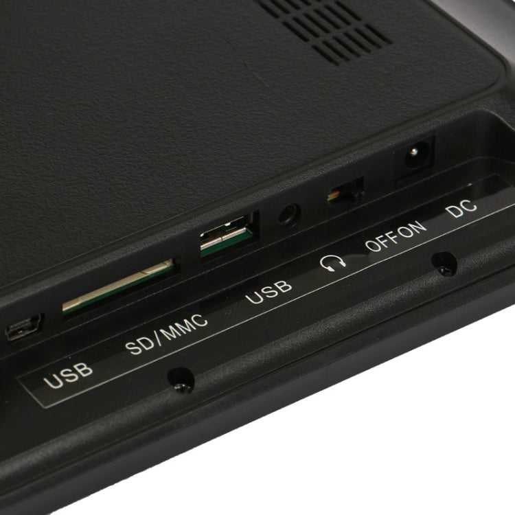 12 inch LED Display Multi-media Digital Photo Frame with Holder & Music & Movie Player, Support USB / SD / Micro SD / MMC / MS / XD Card Input