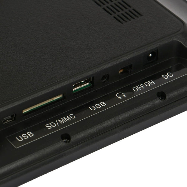 12 inch LED Display Multi-media Digital Photo Frame with Holder & Music & Movie Player, Support USB / SD / Micro SD / MMC / MS / XD Card Input