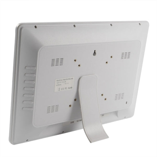 13 inch 1024 x 768 / 16：9 LED Widescreen Suspensibility Digital Photo Frame with Holder & Remote Control, Support SD / MicroSD / MMC / MS / XD / USB Flash Disk, 13 inch