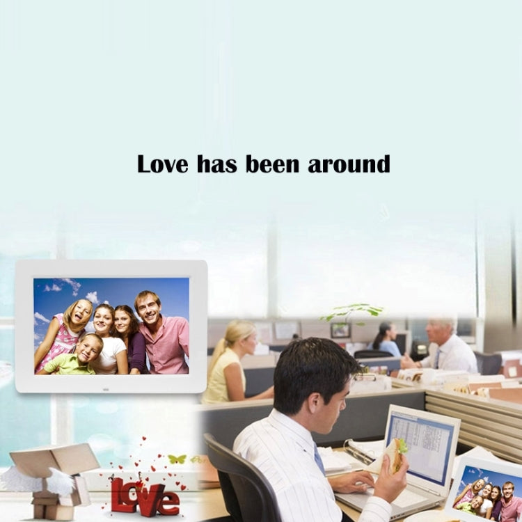 13 inch 1024 x 768 / 16：9 LED Widescreen Suspensibility Digital Photo Frame with Holder & Remote Control, Support SD / MicroSD / MMC / MS / XD / USB Flash Disk, 13 inch