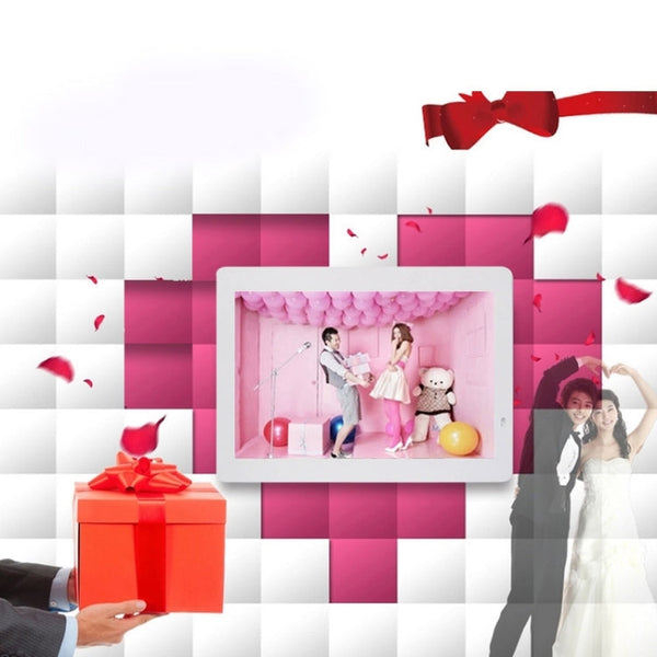 14 inch LED Display Multi-media Digital Photo Frame with Holder & Music & Movie Player, Support USB / SD / MS / MMC Card Input, S-PF-0229B, S-PF-0229W