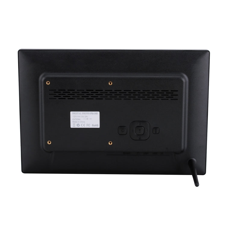 13 inch LED Digital Photo Frame with Remote Control, MP3 / MP4 / Movie Player, Support USB / SD Card Input, Built in Stereo Speaker