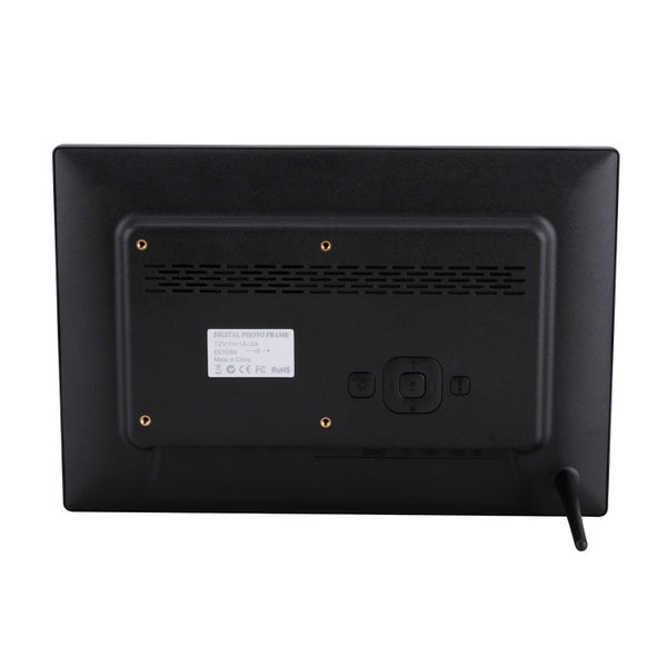 13 inch LED Digital Photo Frame with Remote Control, MP3 / MP4 / Movie Player, Support USB / SD Card Input, Built in Stereo Speaker
