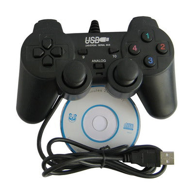 Double Shock PC USB Single Gamepad, Vibration Gamepad 11
