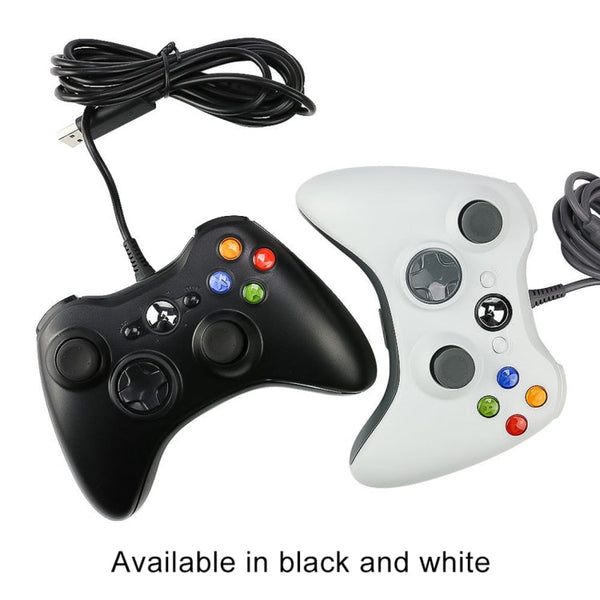 USB 2.0 Wired Controller Gamepad for XBOX360, Plug and Play, Cable Length: 2.5m