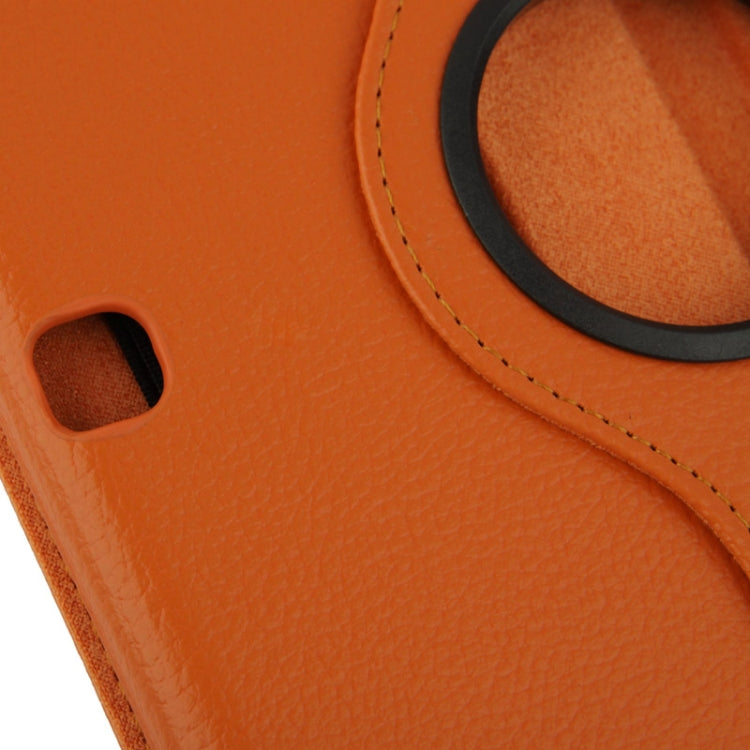 360 Degree Rotatable Litchi Texture Leather Case with 2-angle Viewing Holder for Samsung Galaxy Tab 4 10.1 / SM-T530 / T531 / T535
