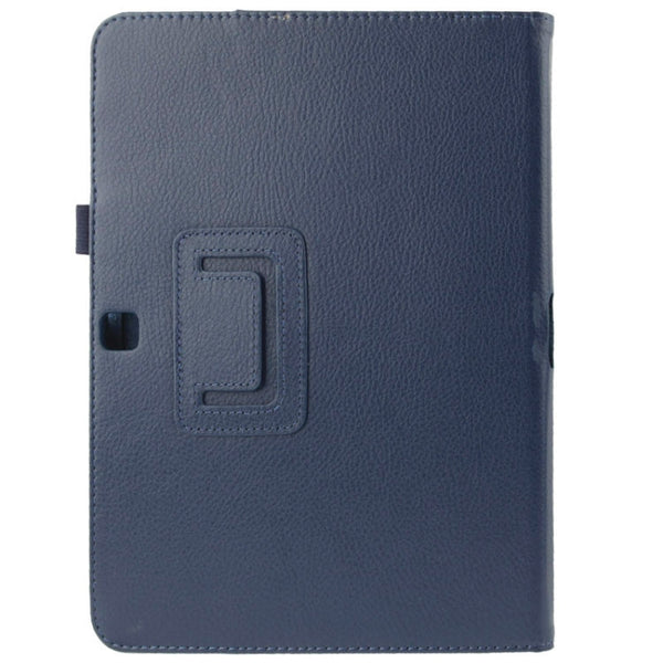 Litchi Texture Flip Leather Case with Holder for Galaxy Tab 4 10.1 / T530