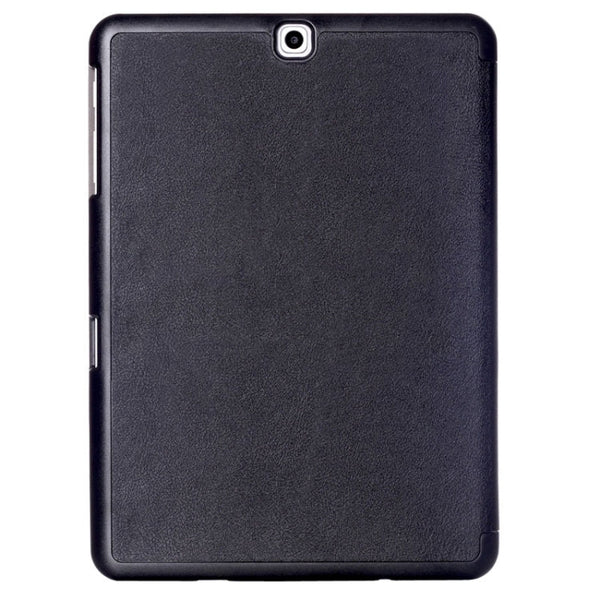 Custer Texture Horizontal Flip Leather Case with 3-folding Holder for Galaxy Tab S2 9.7 / T815