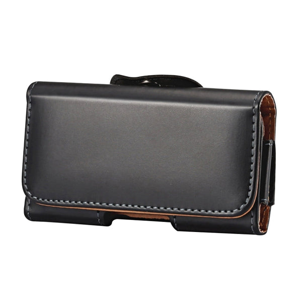 For iPhone X  & Galaxy S7 / G930 & S6 Edge / G925 & S6 / G920 & S5 / G900 & Grand DUOS I9082 Smooth Surface Vertical Flip Leather Case Waist Bag with Back Splint