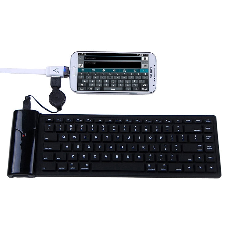 OTG-Y-01 USB 2.0 Male to Micro USB Male + USB Female OTG Charging Data Cable for Android Phones / Tablets with OTG Function, Length: 30cm