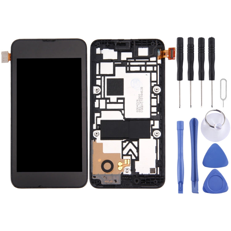 LCD Display + Touch Panel with Frame for Nokia Lumia 530
