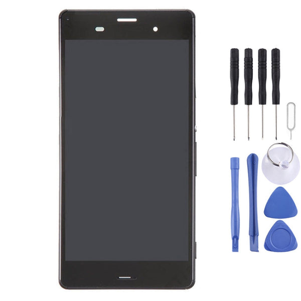 LCD Display + Touch Panel with Frame for Sony Xperia Z3 (Dual SIM Version) / D6633 / L55U