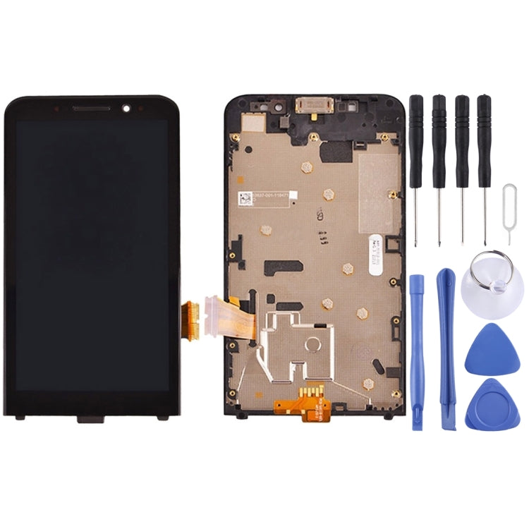 LCD Screen and Digitizer Full Assembly with Frame for BlackBerry Z30 (4G Version)