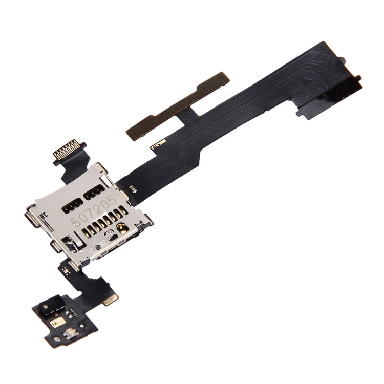 Volume Control Button & SD Memory Card Slot Flex Cable  for HTC One M8