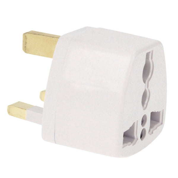 20 PCS Plug Adapter, Travel Power Adaptor with UK Socket Plug, UK Plug(20 PCS)