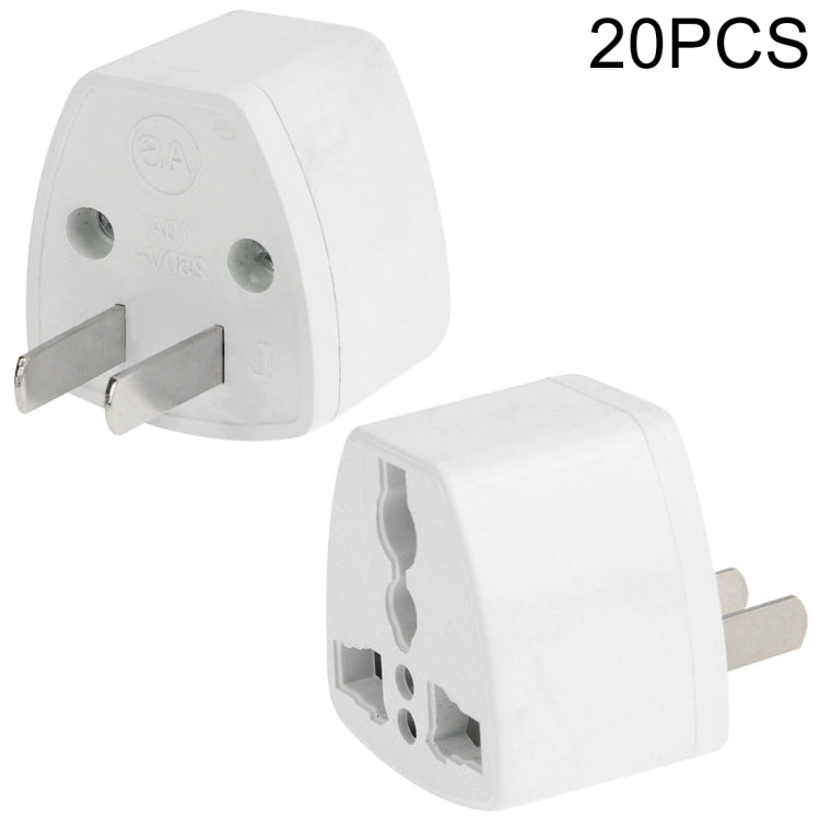 20 PCS Travel Wall Power Adapter Plug Adapter, US Plug, US Plug(20 PCS)