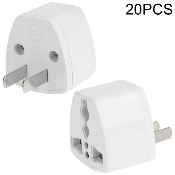 20 PCS Travel Wall Power Adapter Plug Adapter, US Plug, US Plug(20 PCS)