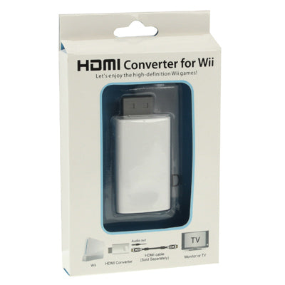 1080P Full HD HDMI Converter for Wii, Size: 73 x 37 x 20mm