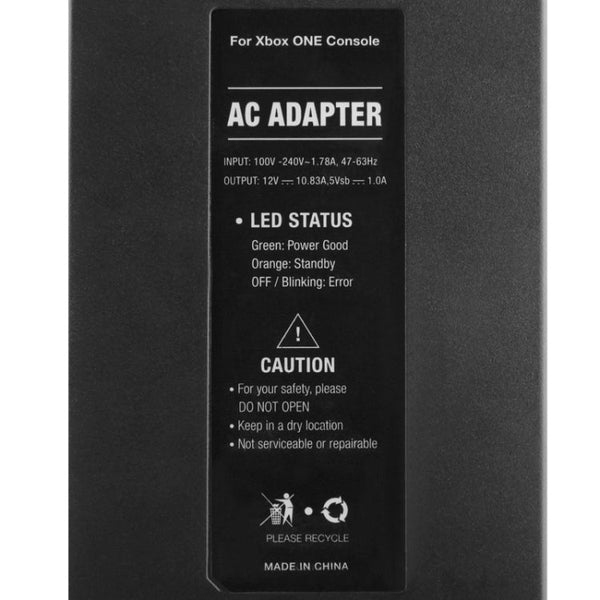 AC Power Supply / AC Adapter for Xbox One Console, EU Plug, US Plug