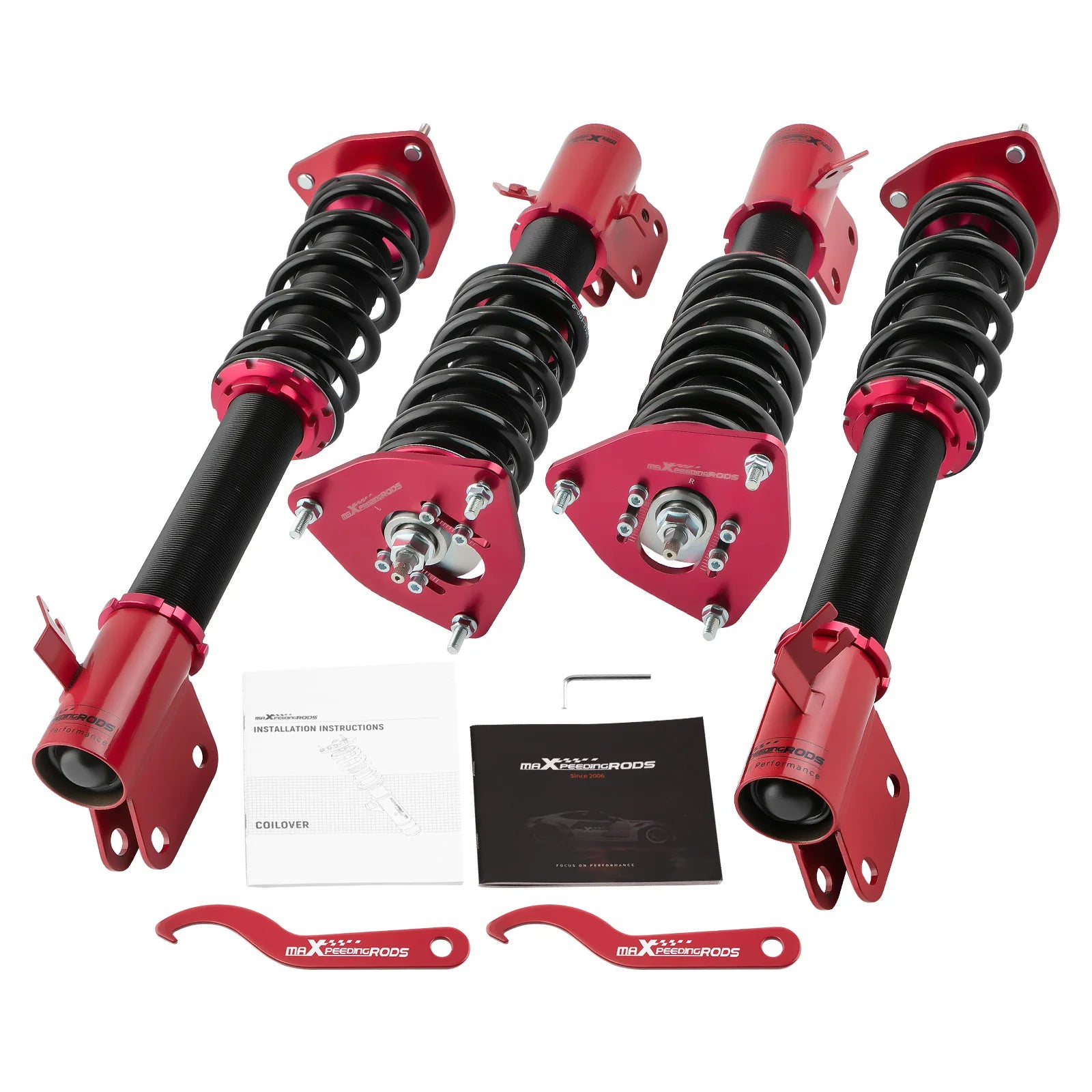 24 Way Coilovers Shocks Springs Kit for Subaru Impreza WRX 02-07 Forester 03-08
