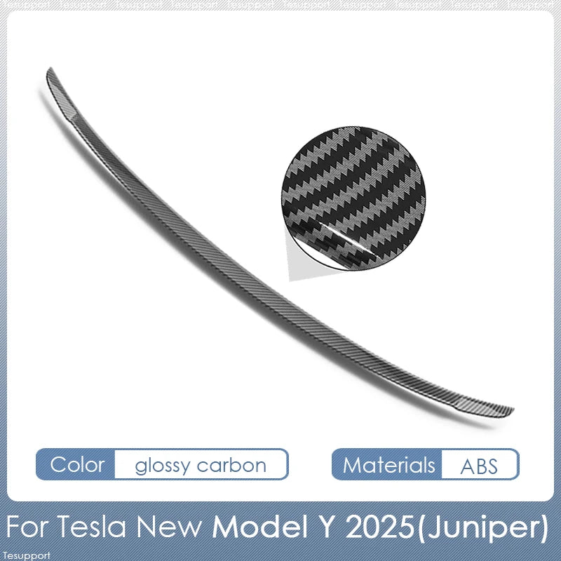 For Tesla Spoiler Model Y Juniper 2025 Accessories Spoilers Wings for Tesla Model 3 Highland 2025 3/Y 2017-2025 ABS Material