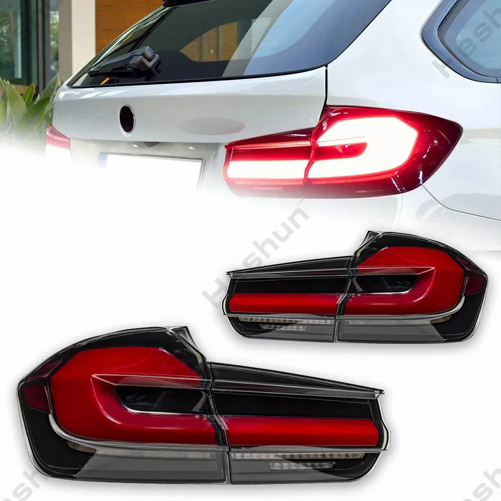 Pair Full LED Taillights For BMW F31 3 Series Touring/Estate 328i 320d 2012-2019 Taillamp Rear Lamp Brake Fog Turn Signal Light