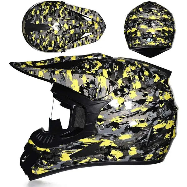 Lionstar Professional Unisex ABS Certified Motocross Helmet