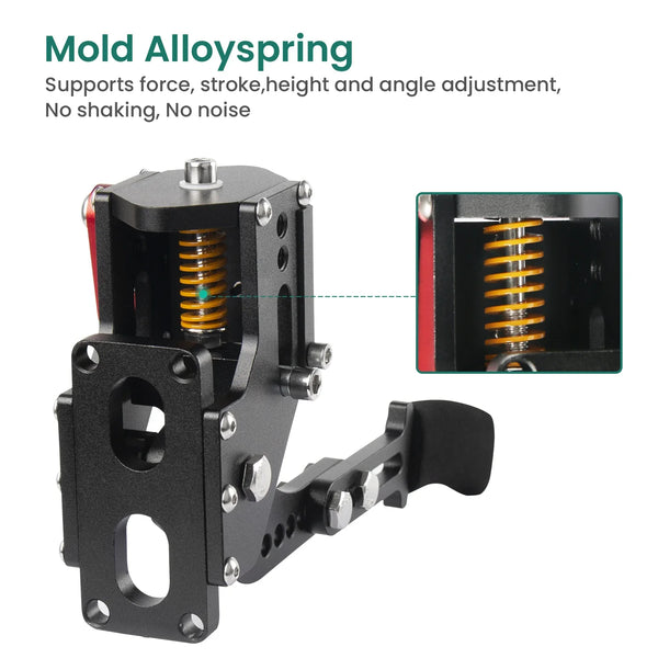 Simsonn Handbrake System Handbrake For Rally compatible with Logitech G29/G27/G25 PC Hall Sensor USB SIM Racing Racing Games