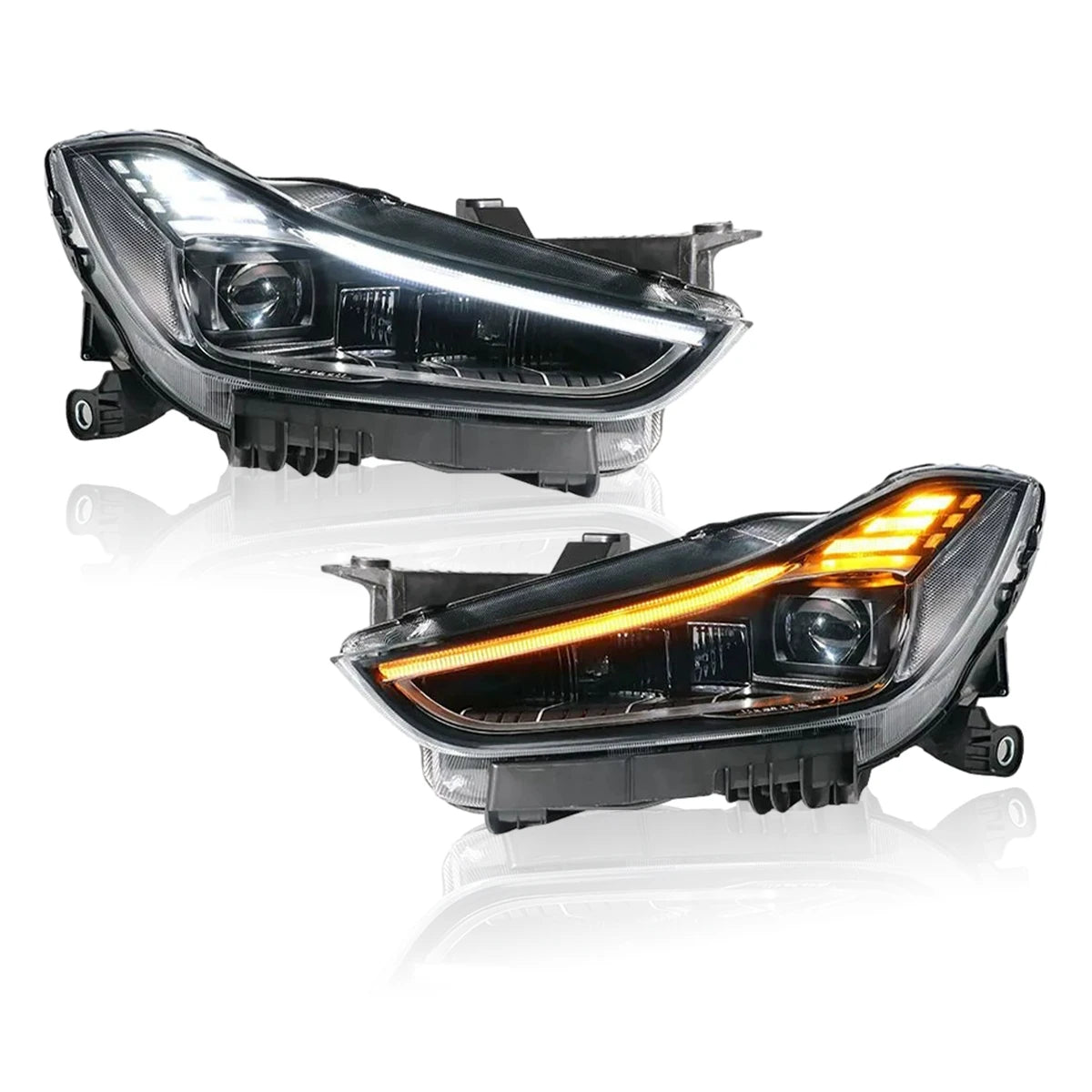 TYPY Car Headlights For Maserati Ghibli 2014-2022 LED Car Lamps Daytime Running Lights Dynamic Turn Signals